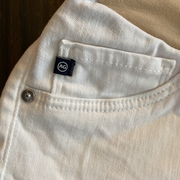 Ag Adriano Goldschmied White Maternity Ankle Jeans - Picture 7 of 13